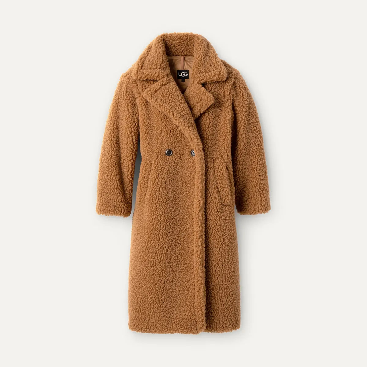 UGG | JAQUETA DONA | W GERTRUDE LONG TEDDY COAT CHE CHESTNUT | MARRÓ