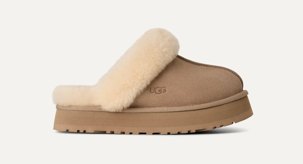 UGG W Disquette SAND: marron sabots pour femme