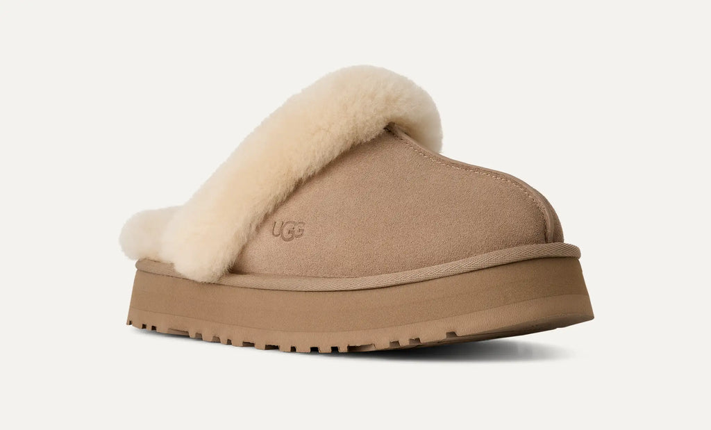 UGG W Disquette SAND: marron sabots pour femme