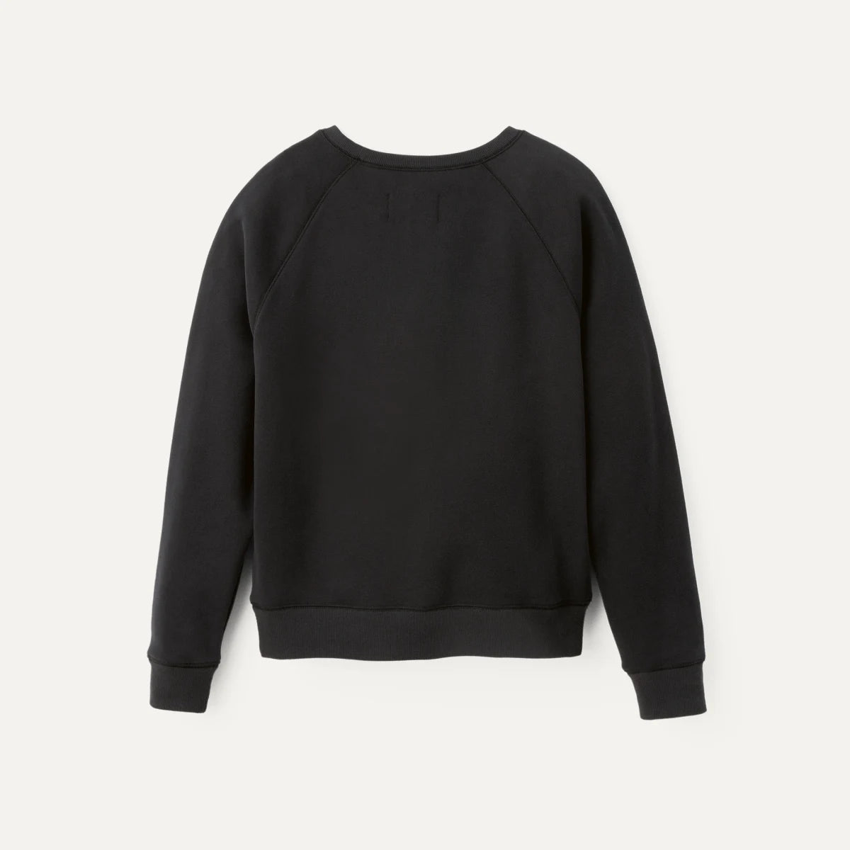 UGG | WOMEN'S SWEATER | MADELINE FUZZY LOGO CREWNECK NIMBUS/SAND | BLACK