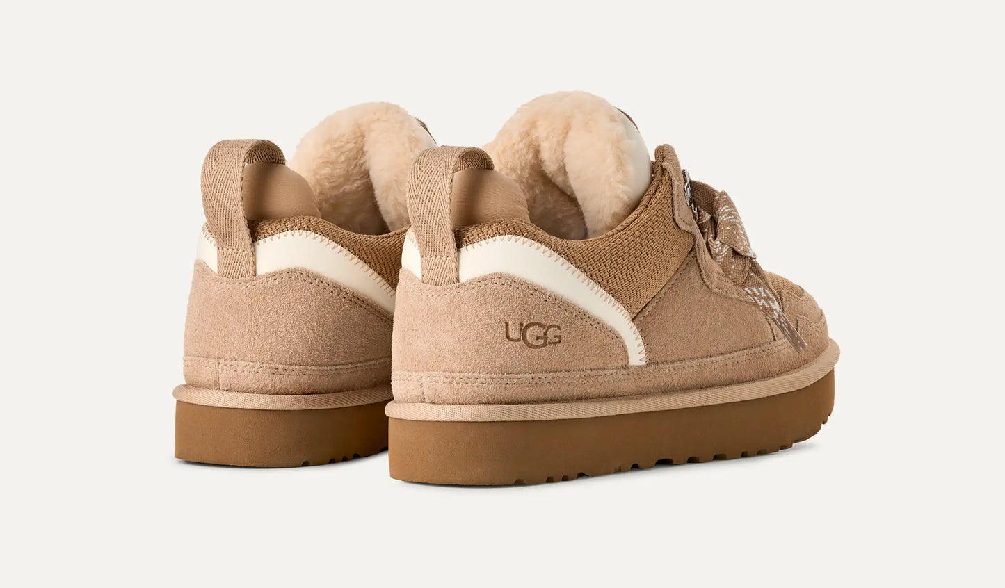 UGG | BASKETS FEMME | LOWMEL | ROCKY OAK | BEIGE | SABLE