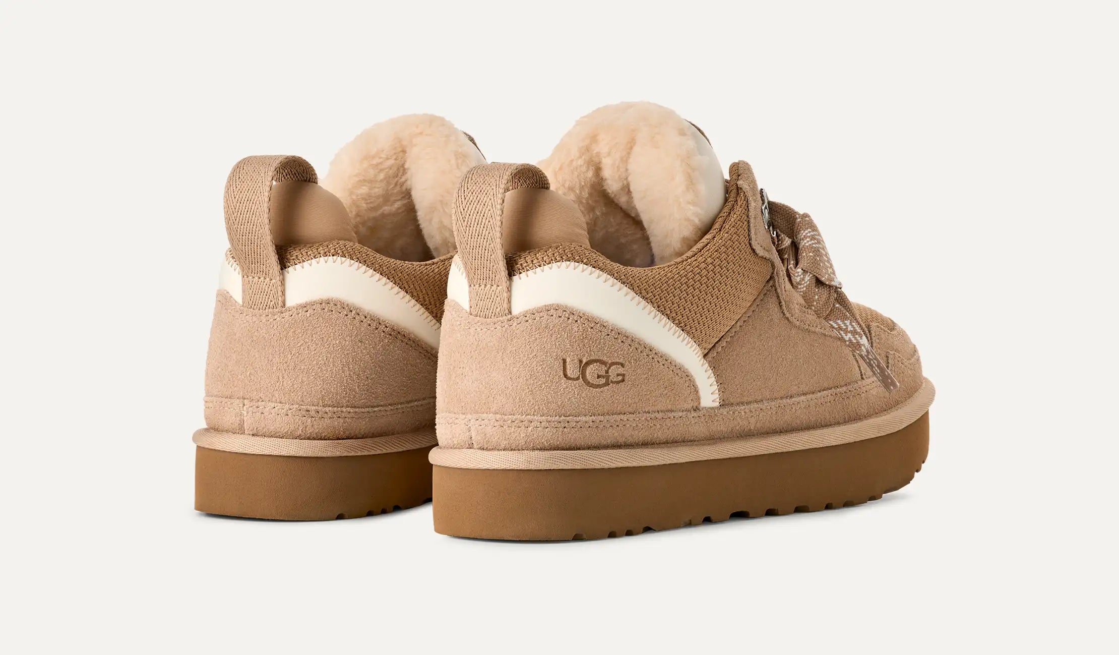 UGG Lowmel SAND: beige sneakers för dam