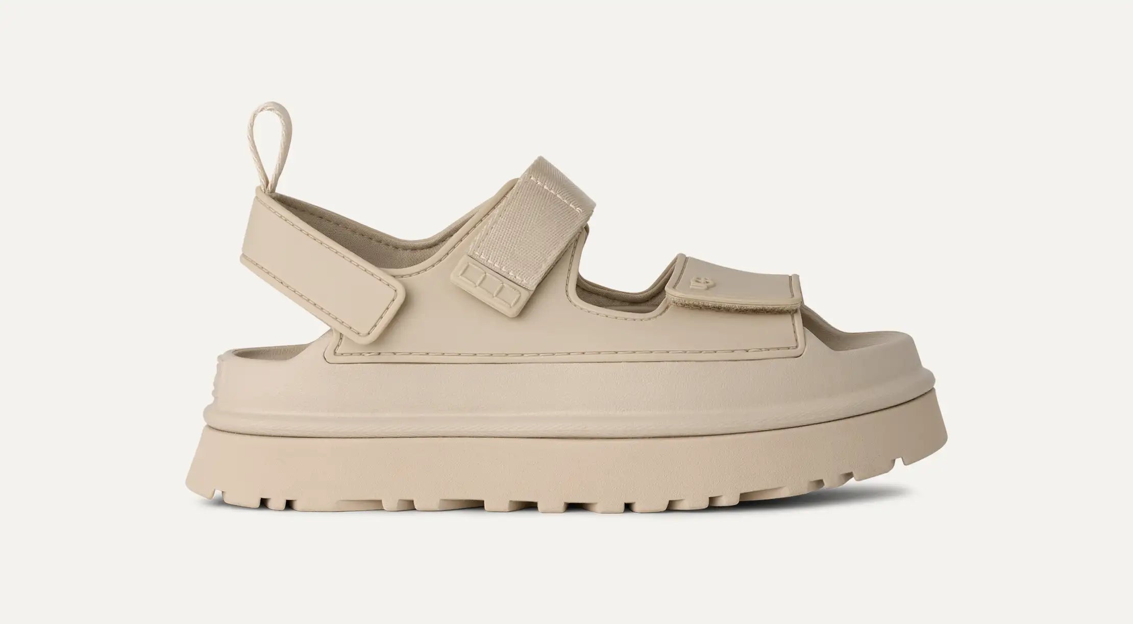 UGG W Goldenglow SEA SALT: beige sandaler til kvinder