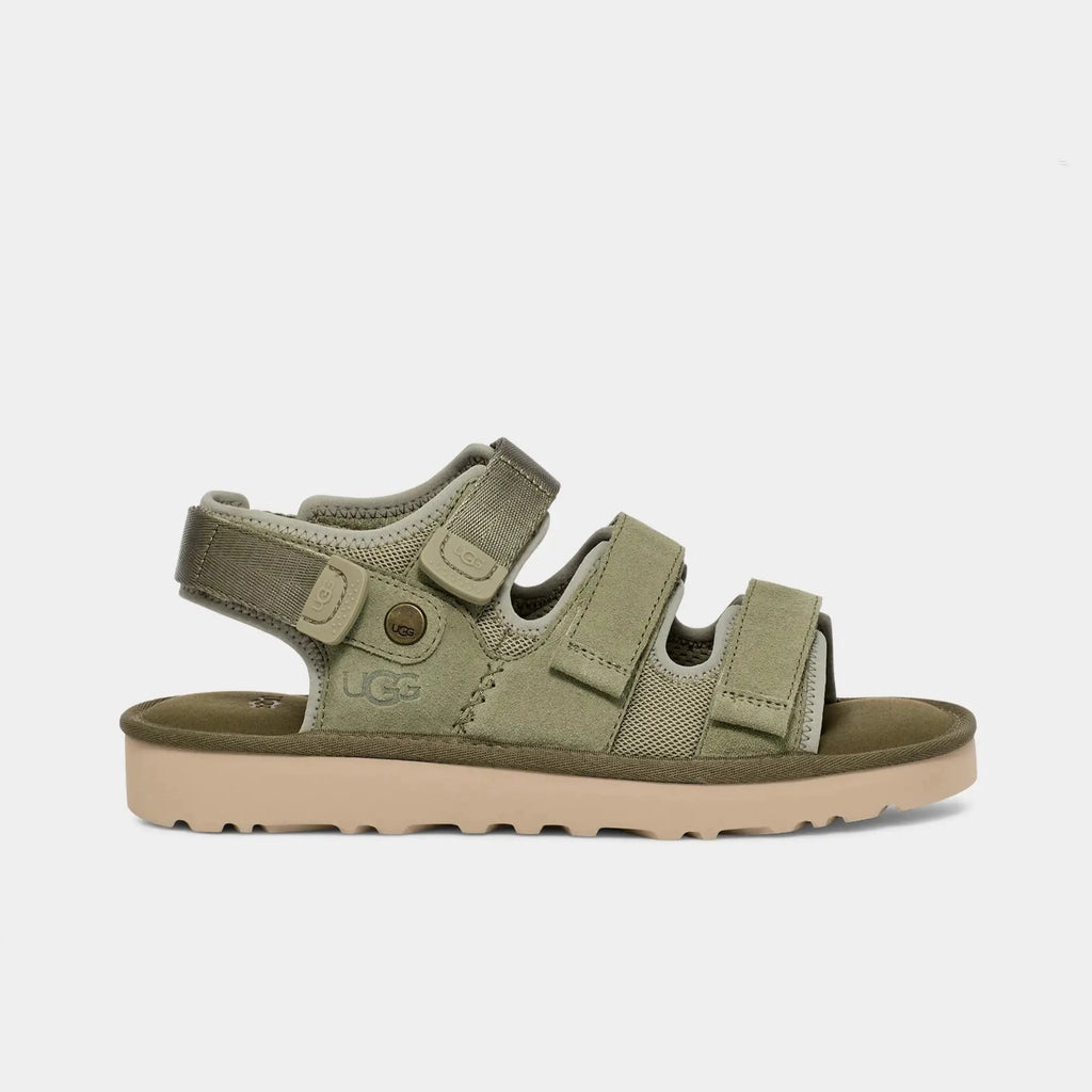UGG | ユニセックスサンダル | M ゴールデンコースト マルチストラップ シェイデッドクローバー | グリーン