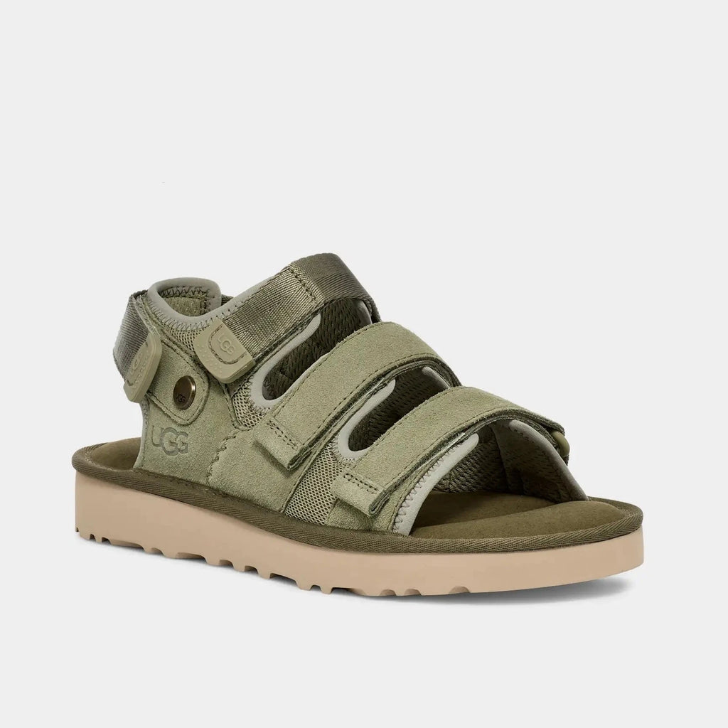 UGG | ユニセックスサンダル | M ゴールデンコースト マルチストラップ シェイデッドクローバー | グリーン