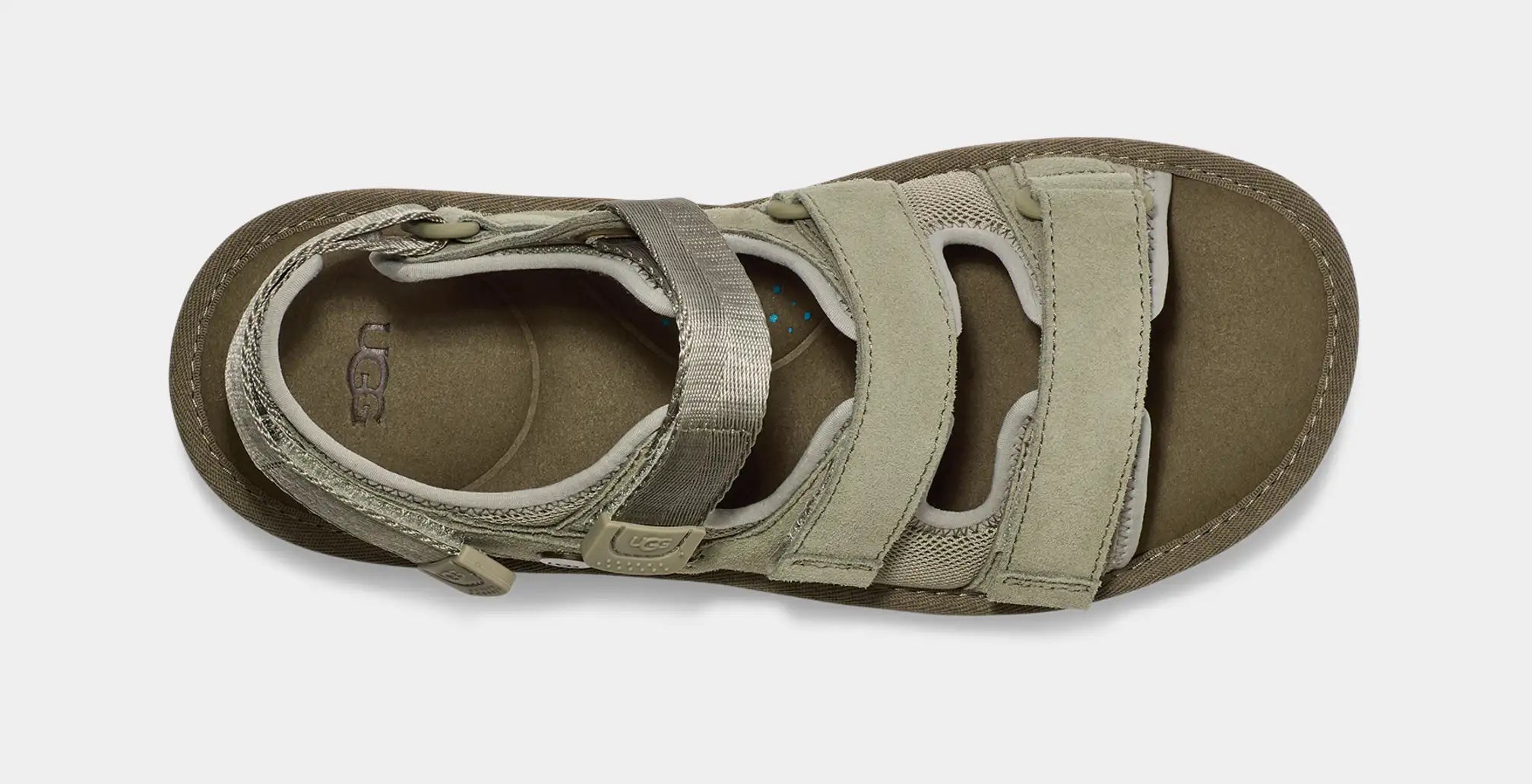 UGG | САНДАЛІ УНІСЕКС | M GOLDENCOAST MULTISTRAP SHADED CLOVER | ЗЕЛЕНИЙ