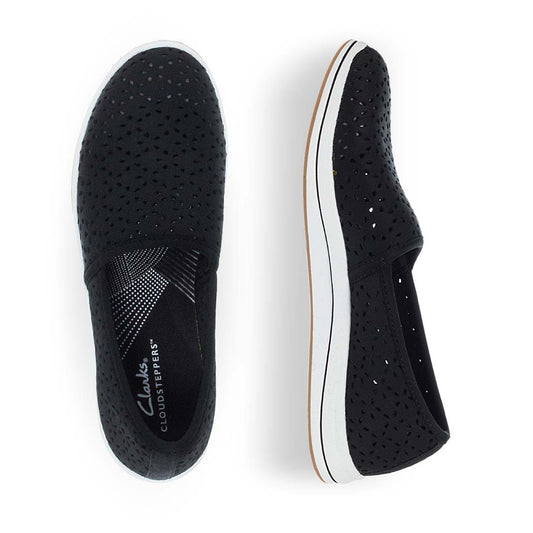 CLARKS | WOMEN'S SANDALS | LOOK BAY | BLACK