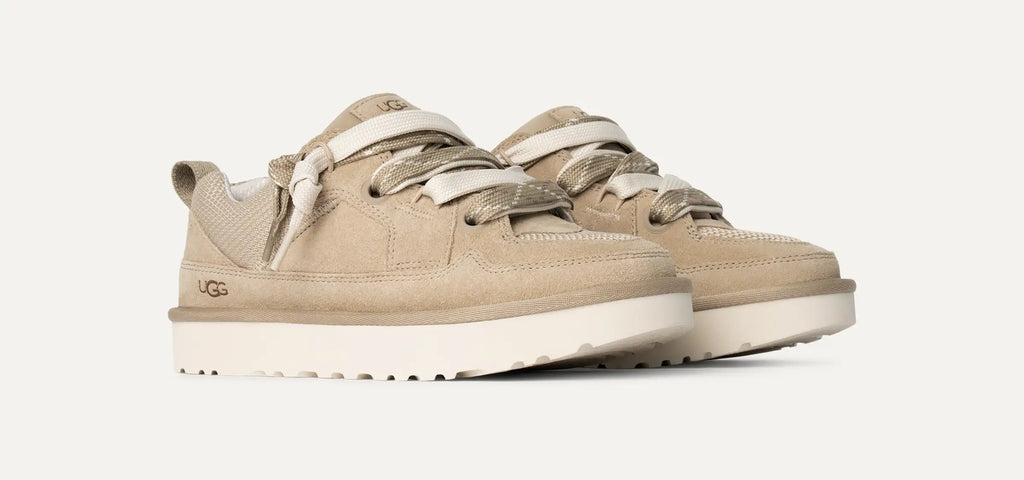 UGG Lowmel SAND: beige sneakers til kvinder