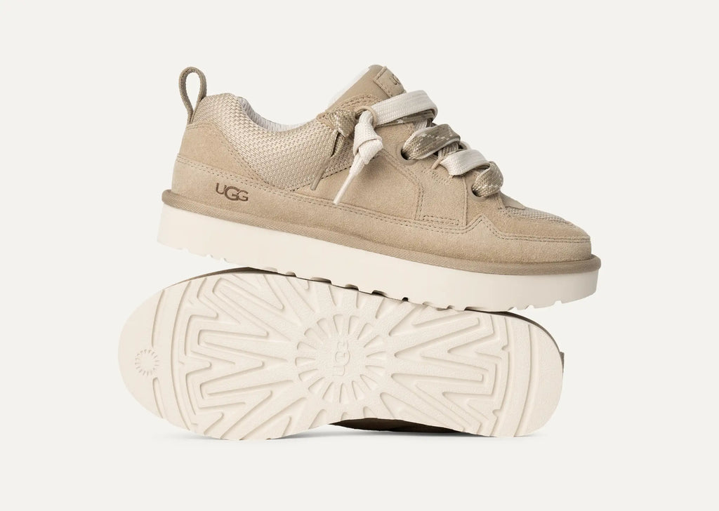 UGG Lowmel SAND: beige sneakers til kvinder