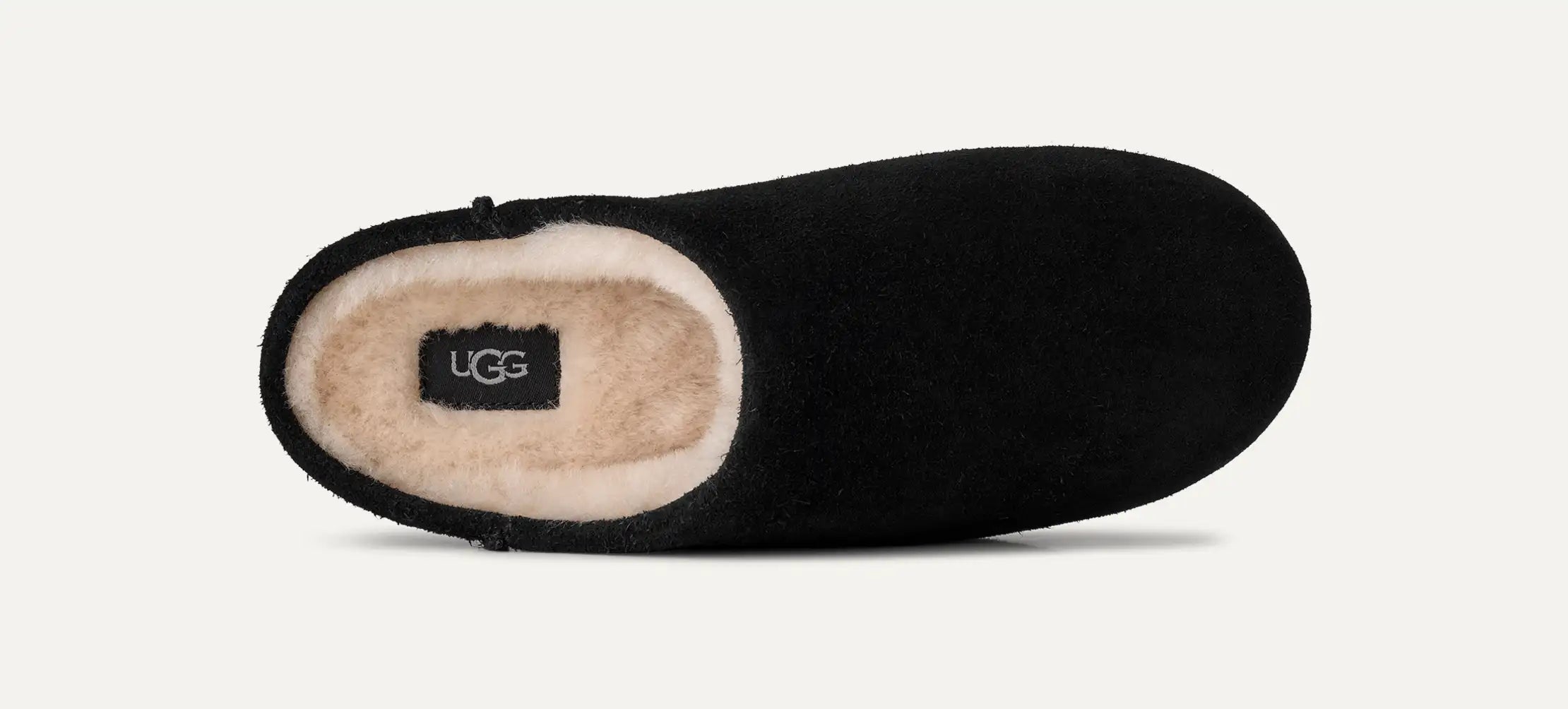 UGG W ELEA Slip-on Black: zwart klompen voor dames