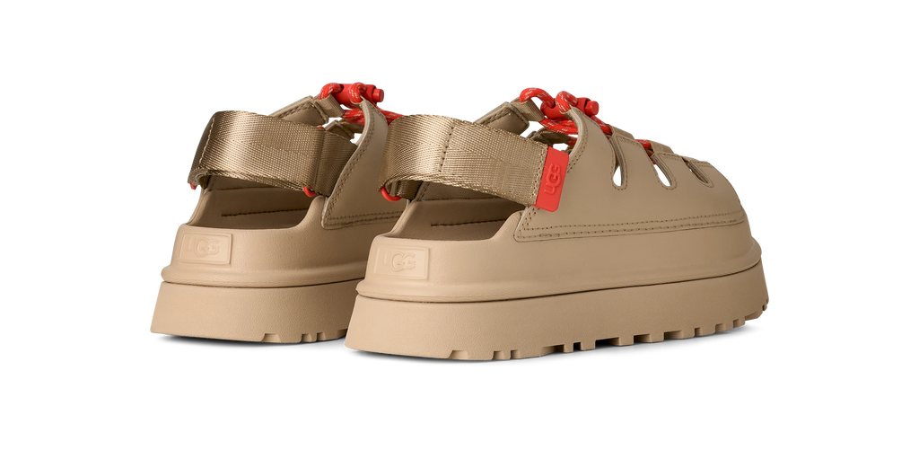 UGG W Goldenglow Toggle Mustard SEED: beige sandales pour femme