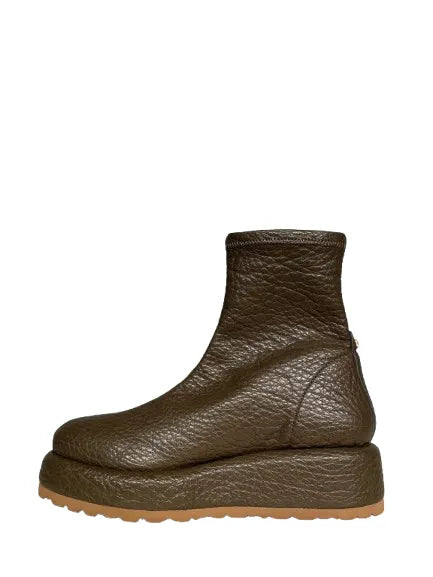 WEEKEND BY PEDRO MIRALLES | BOTINES | MUJER | MUFLONE KAKI | VERDE