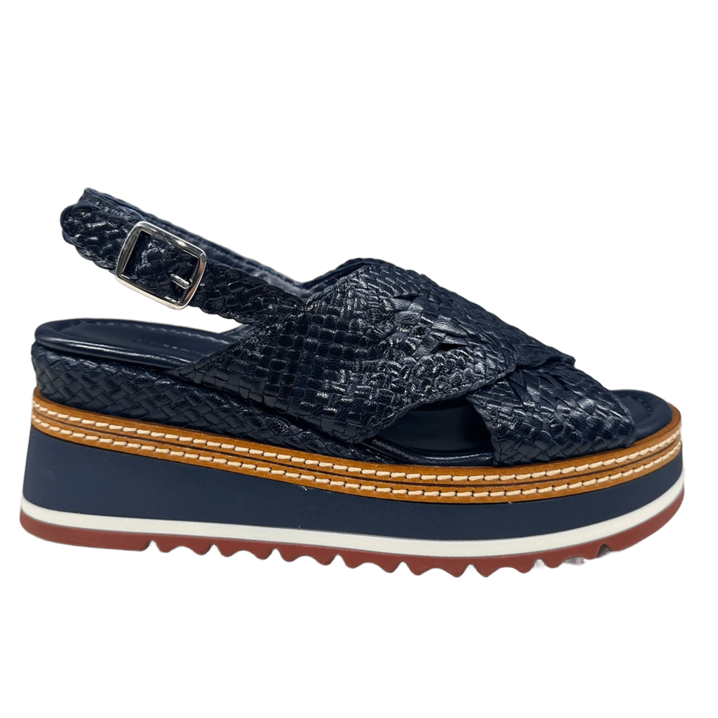 PONS QUINTANA 12127.322 Azulon: blue sandals for women