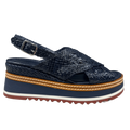 PONS QUINTANA 12127.322 Azulon: blue sandals for women
