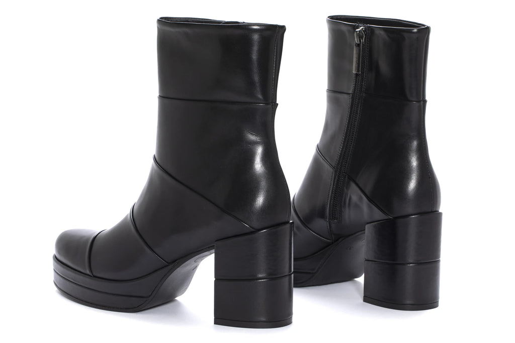PONS QUINTANA BABY CALF Negro: negre botins per a dona