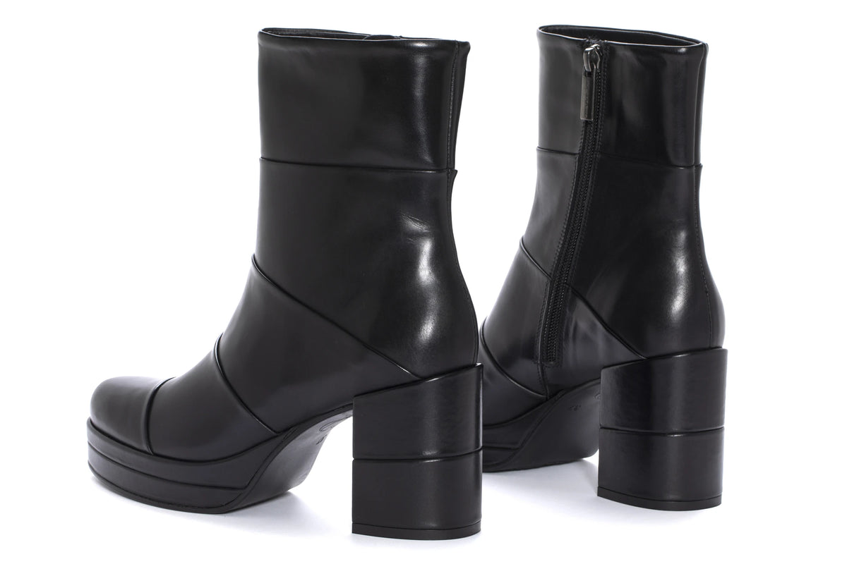 PONS QUINTANA BABY CALF Negro: negre botins per a dona