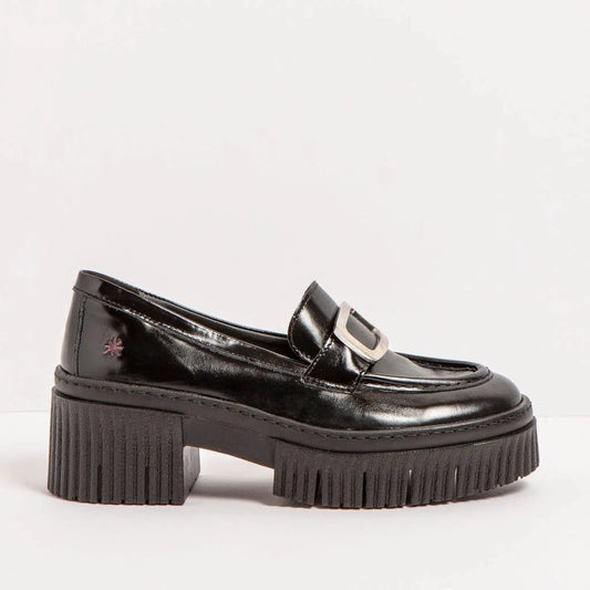 ART | WOMEN'S CASUAL SHOES | 1372 NAPPA SHINNY BLACK/YORK BLACK | BLACK