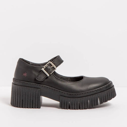 ART | WOMEN'S MARY JANE SHOES | 1373 NAPPA BLACK/YORK BLACK | BLACK