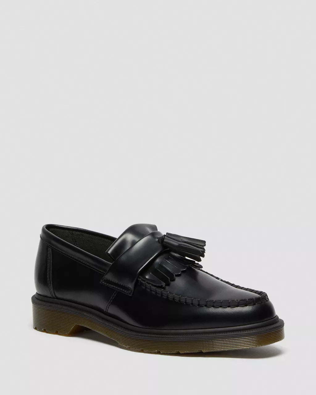 DR. MARTENS | ZAPATOS CASUAL UNISEX | ADRIAN BLACK POLISHED SMOOTH BLACK | NEGRO