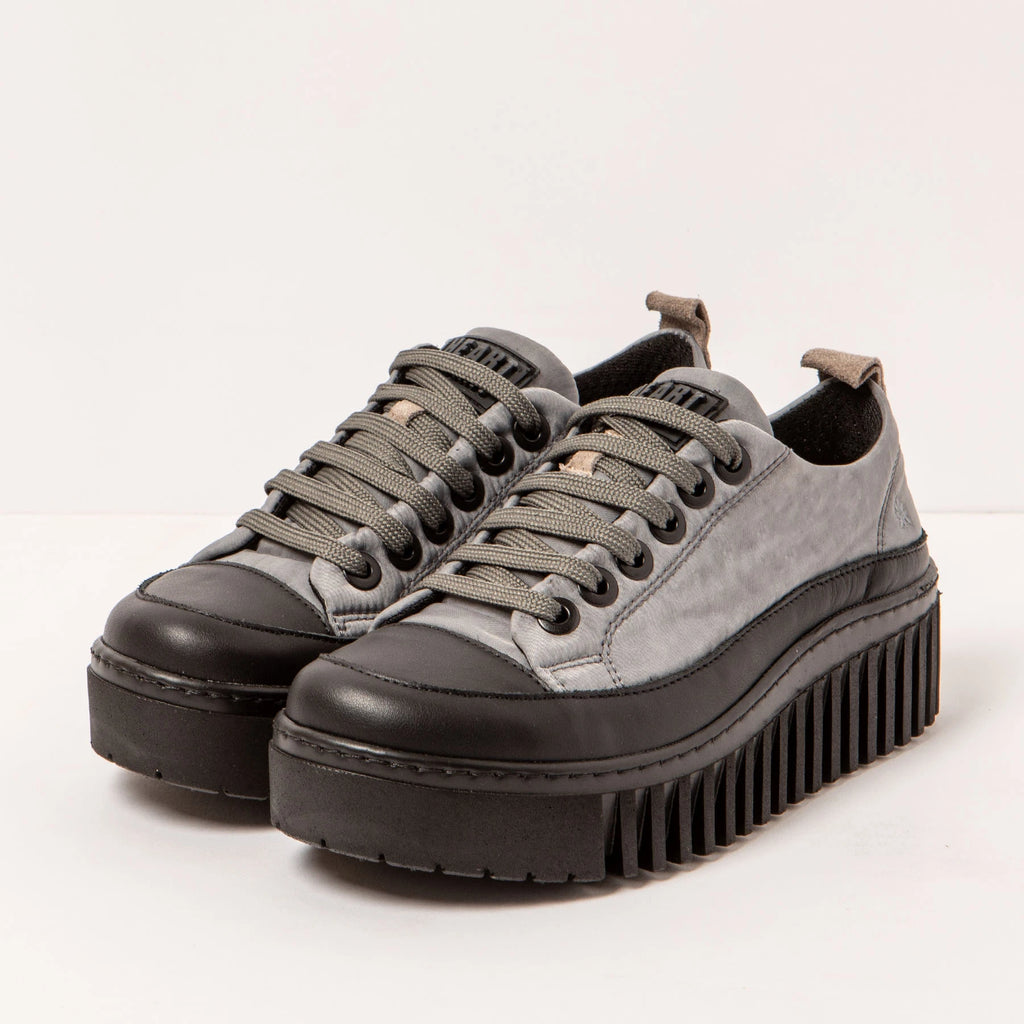 ART 1518 Brighton Nylon Grey-black: gris vambes per a dona