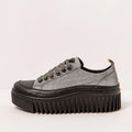ART 1518 Brighton Nylon Grey-black: gris vambes per a dona
