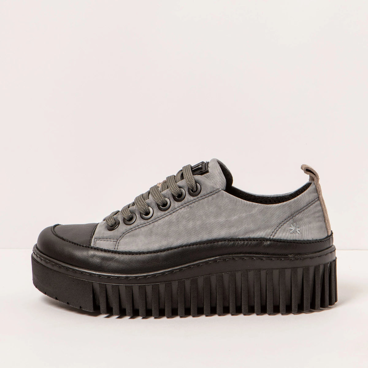 ART 1518 Brighton Nylon Grey-black: gris vambes per a dona