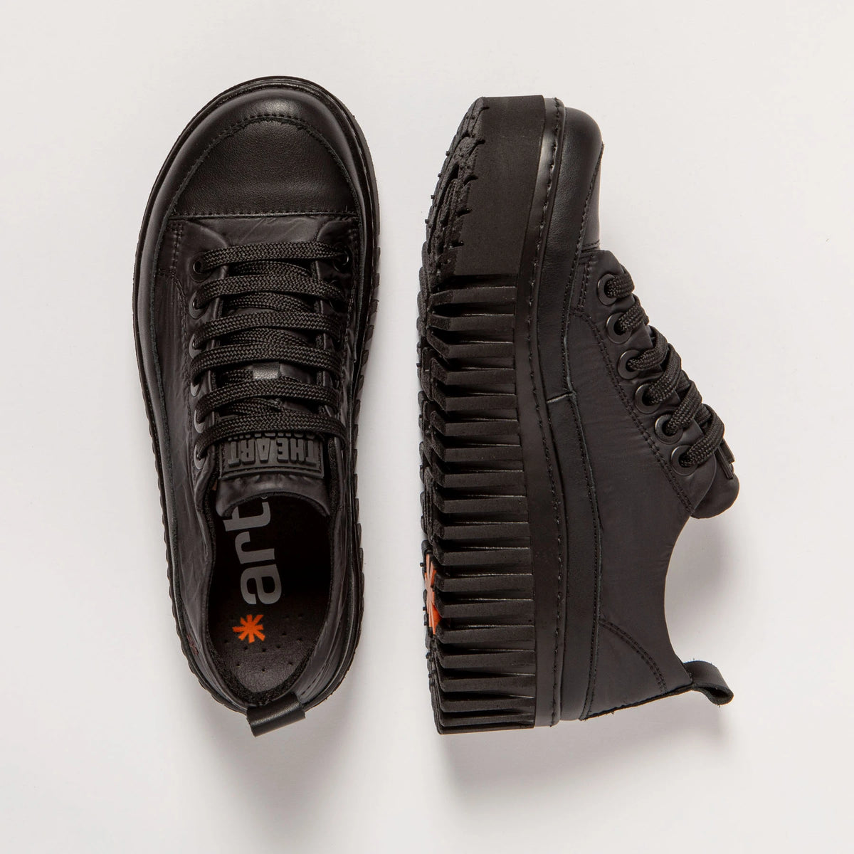 ART 1518 Brighton Nylon Total Black: negre vambes per a dona