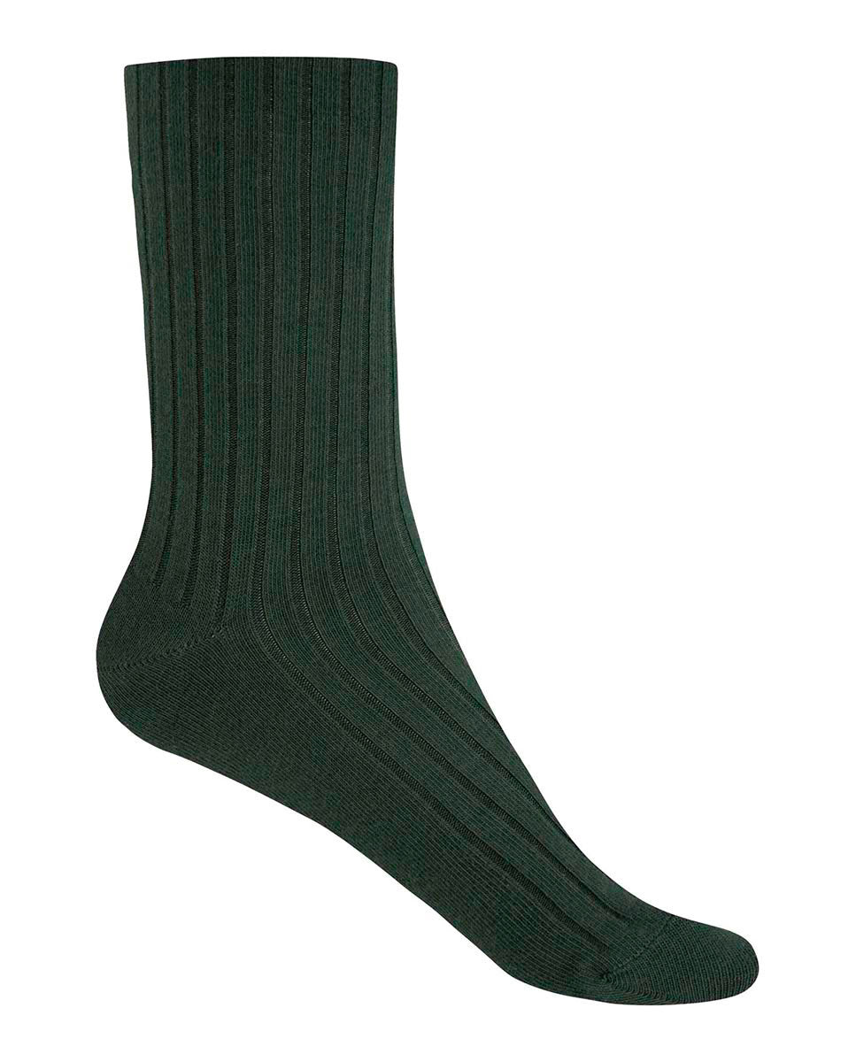 WHITE POINT | WOMEN'S SOCKS | PINE GREEN BAMBOO