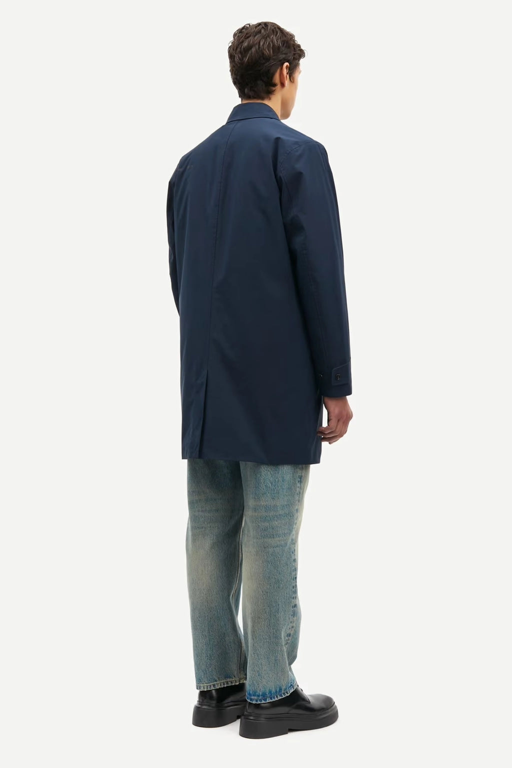 SAMSOE SABO Salute: blu giacca da uomo