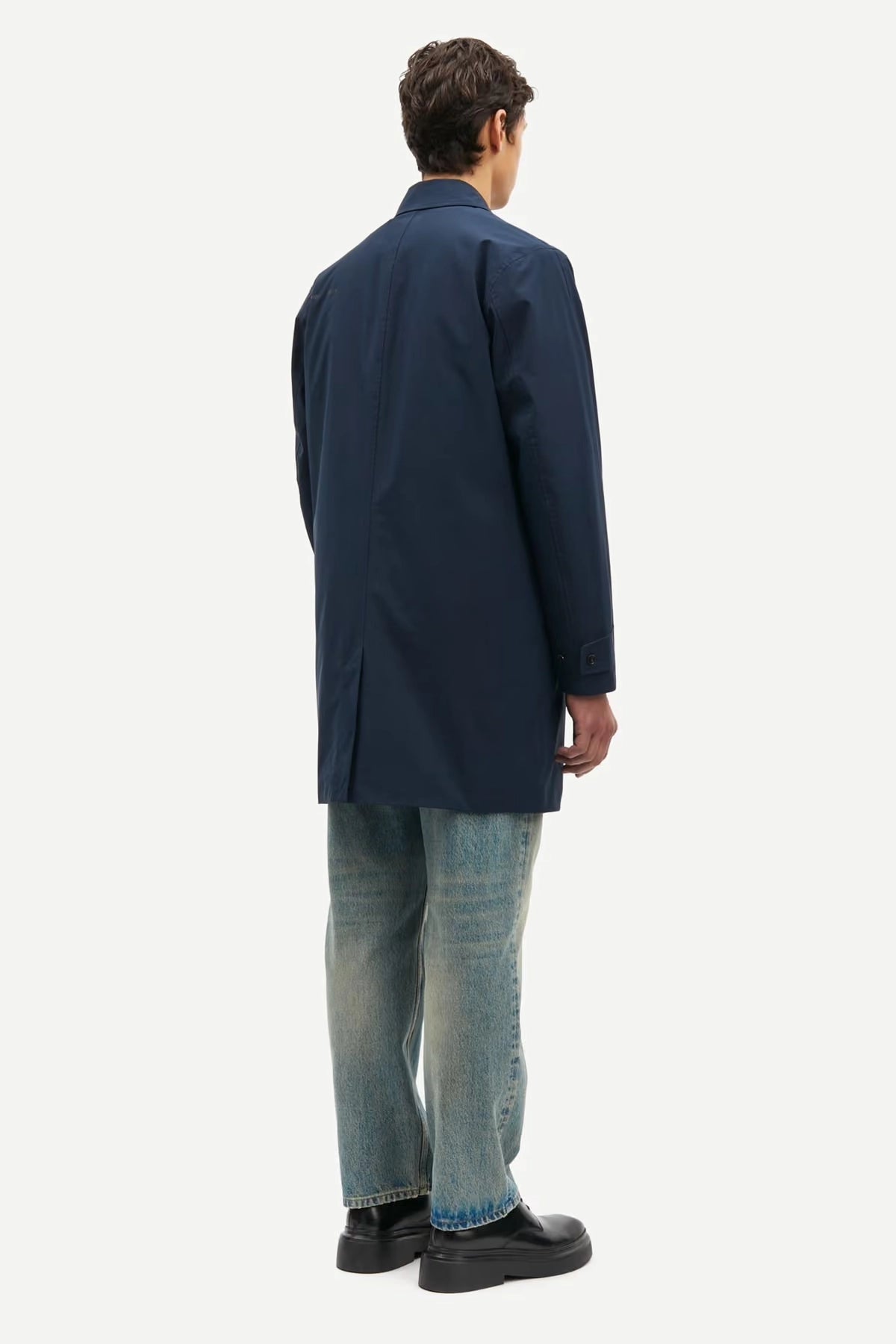 SAMSOE SABO Salute: blu giacca da uomo