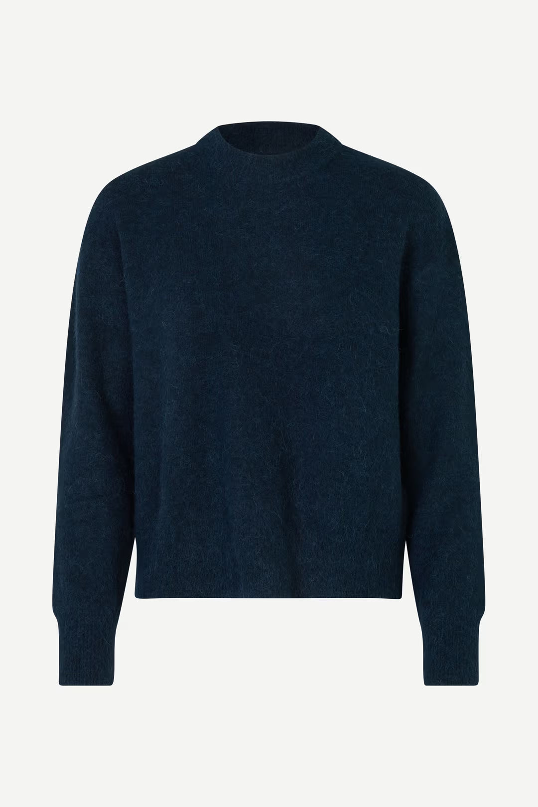 SAMSOE Anour Salute: blue jumper for women