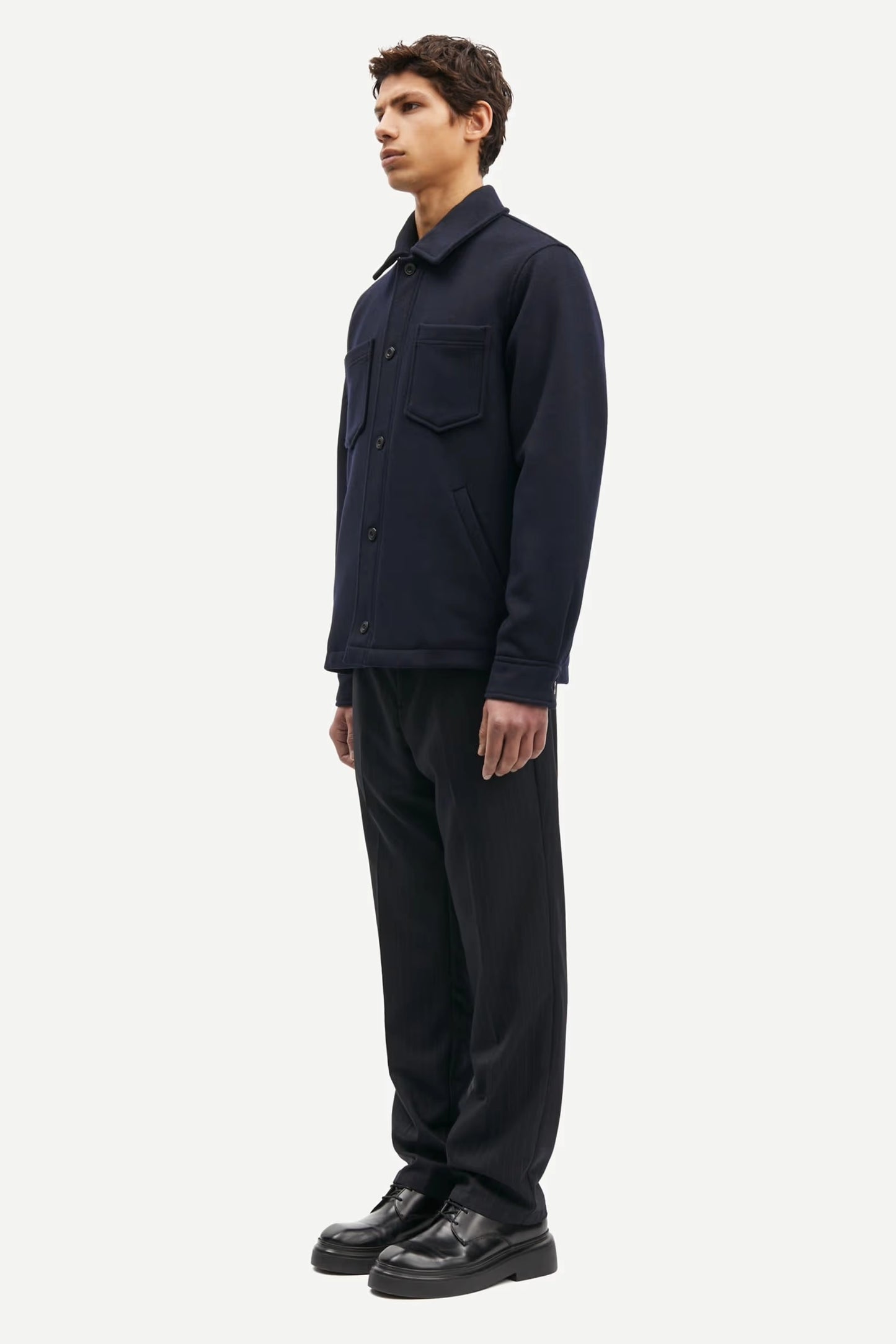 SAMSOE | CHAQUETAS | HOMBRE | PALLY SHIRT JACKEA SALUTE | AZUL