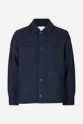 SAMSOE | CHAQUETA | HOMBRE | PALLY SHIRT JACKEA SALUTE | AZUL