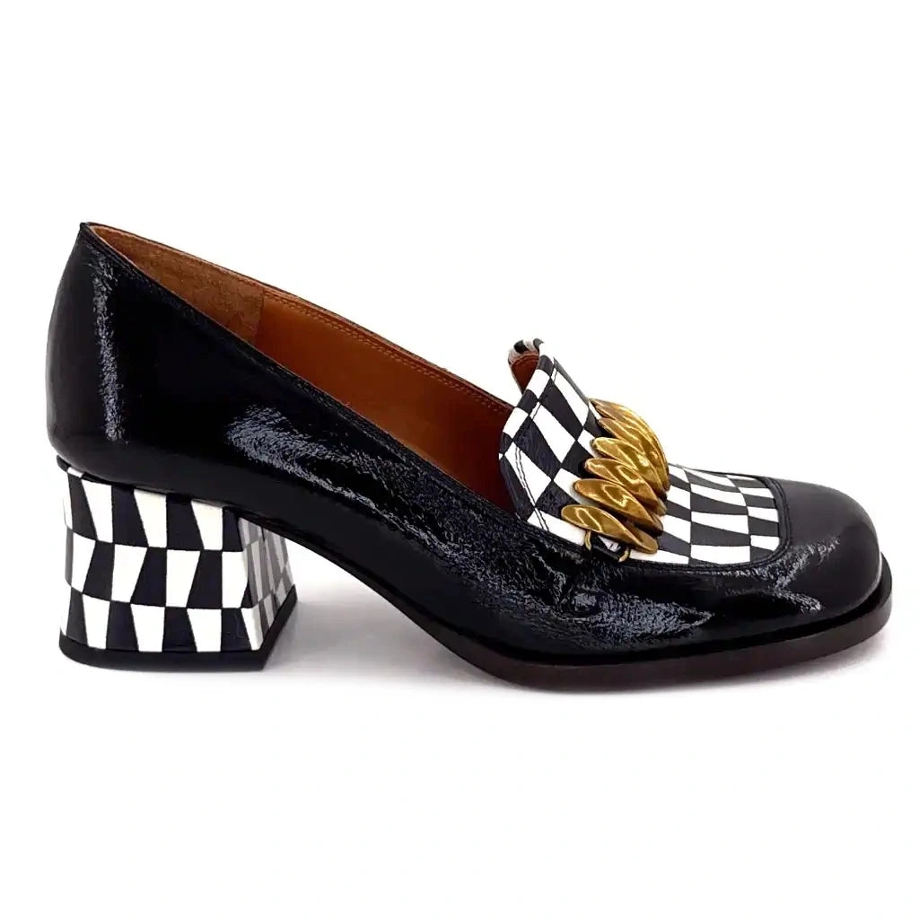 CHIE MIHARA Tibro Sucre Negro: ブラック シューズ レディース