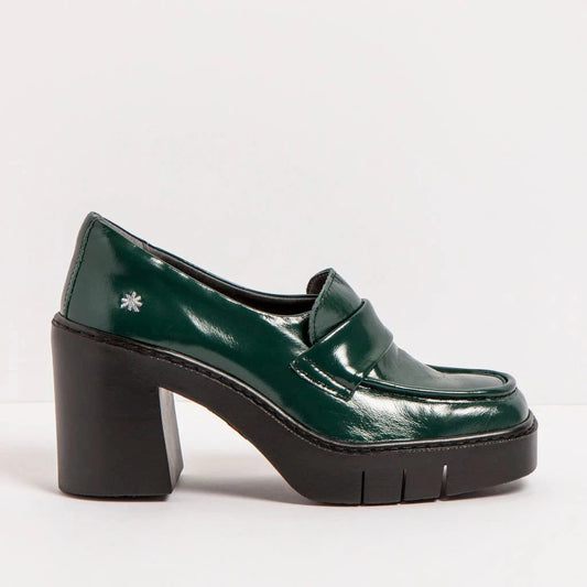 ART | ZAPATOS CASUAL MUJER | 1972 NAPPA SHINNY JUNGLE/BERNA | VERDE