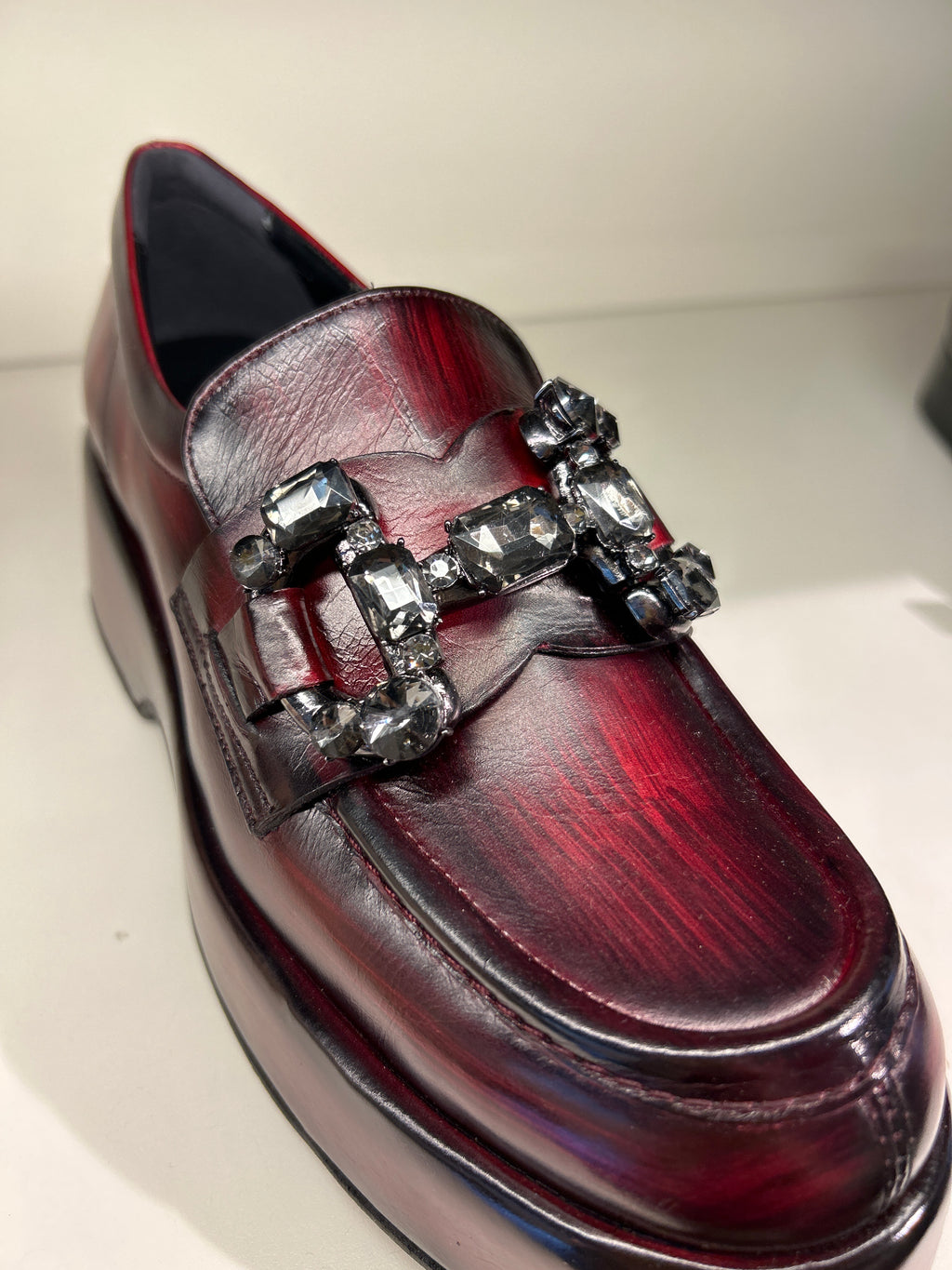 PONS QUINTANA | DAMENLOAFERS | FLIPER-KIRSCHAWEIG | ROT