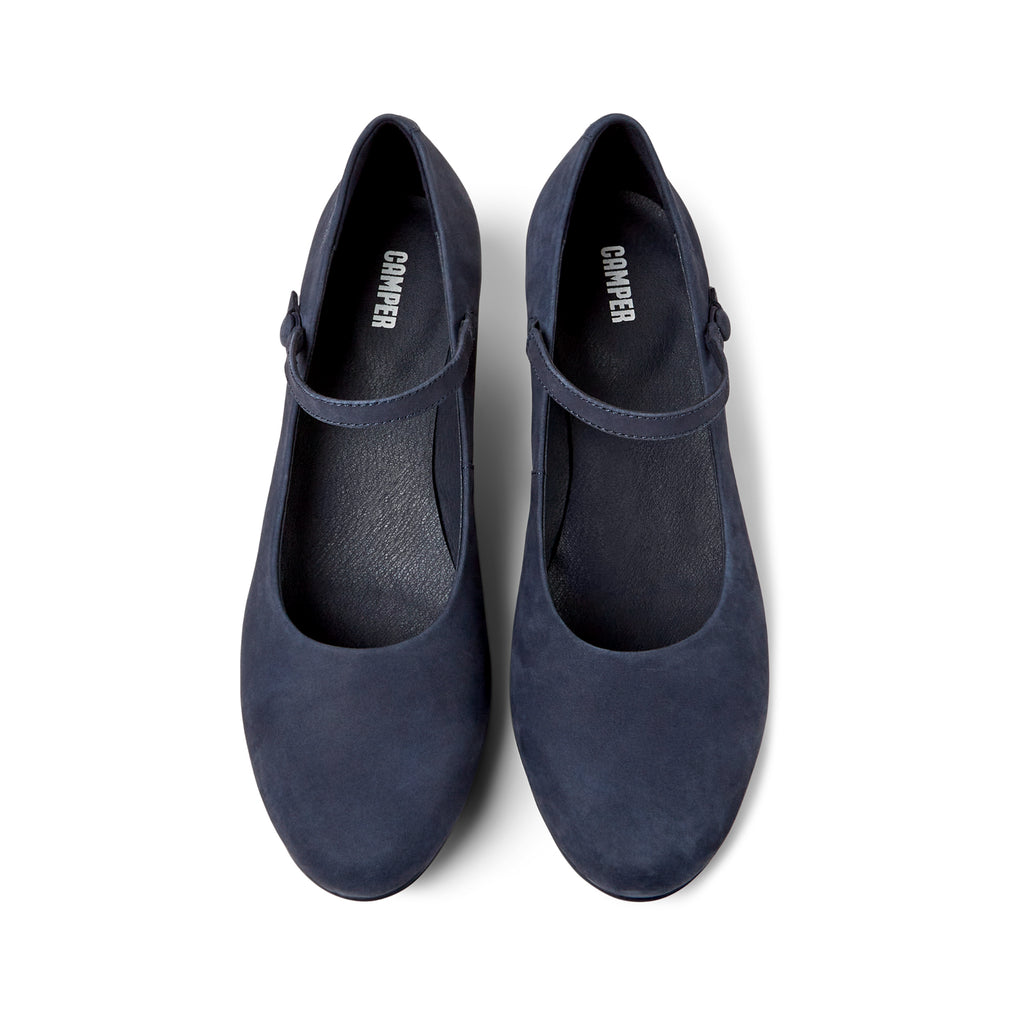 CAMPER | ZAPATOS CASUAL | MUJER | NUBUCK HYPNOS PARIS NAVY AZUL | AZUL