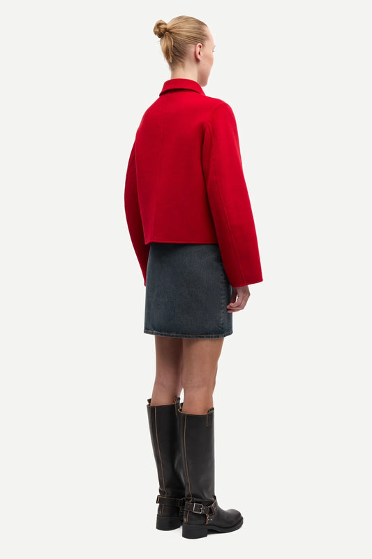 SAMSOE | CHAQUETA | MUJER | SAHOLLY JACKET HAUTE RED | ROJO
