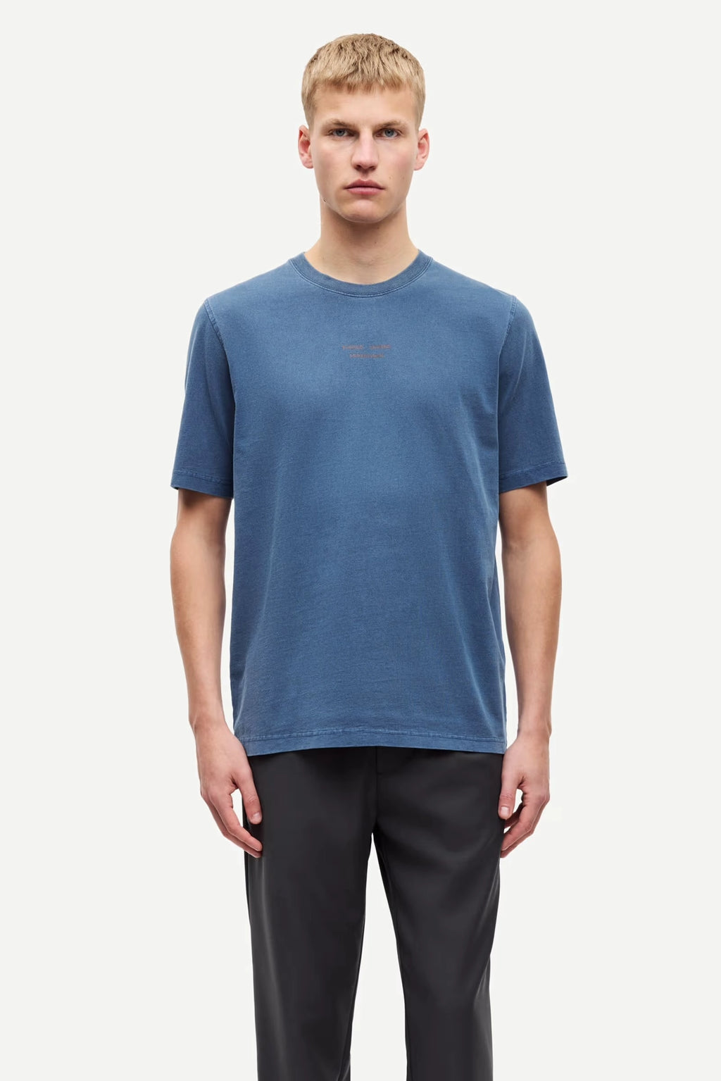 SAMSOE | CAMISETA | HOMBRE | SAMARCUS T-SHIRT 15 MIDNIGHT NAVY | AZUL