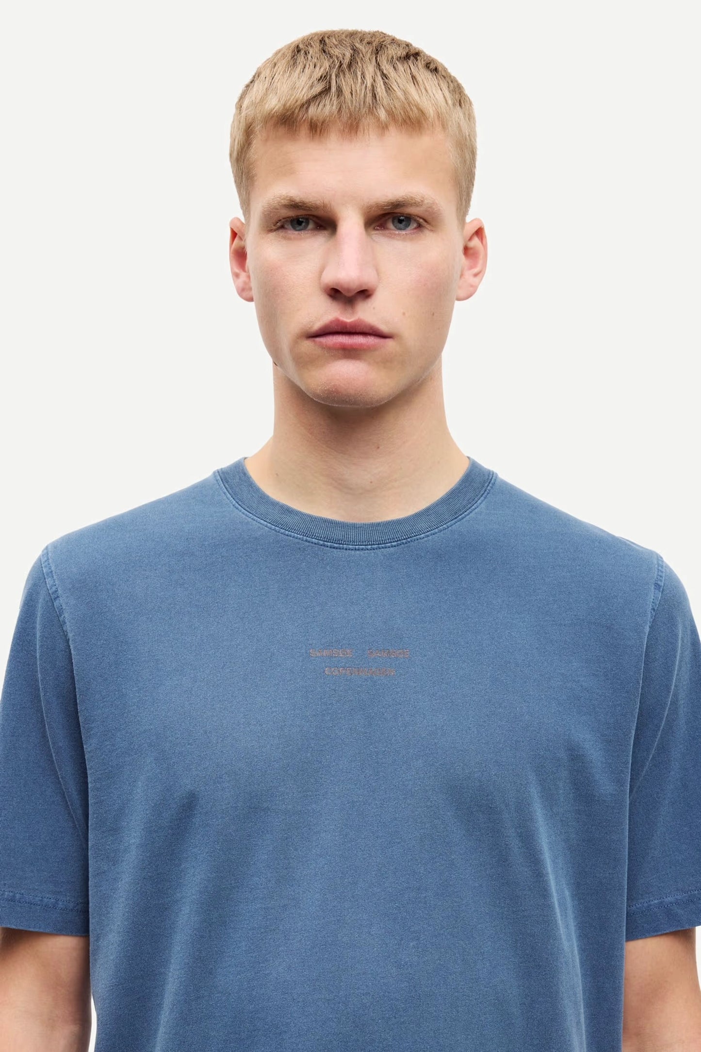 SAMSOE | CAMISETAS | HOMBRE | SAMARCUS T-SHIRT 15 MIDNIGHT NAVY | AZUL