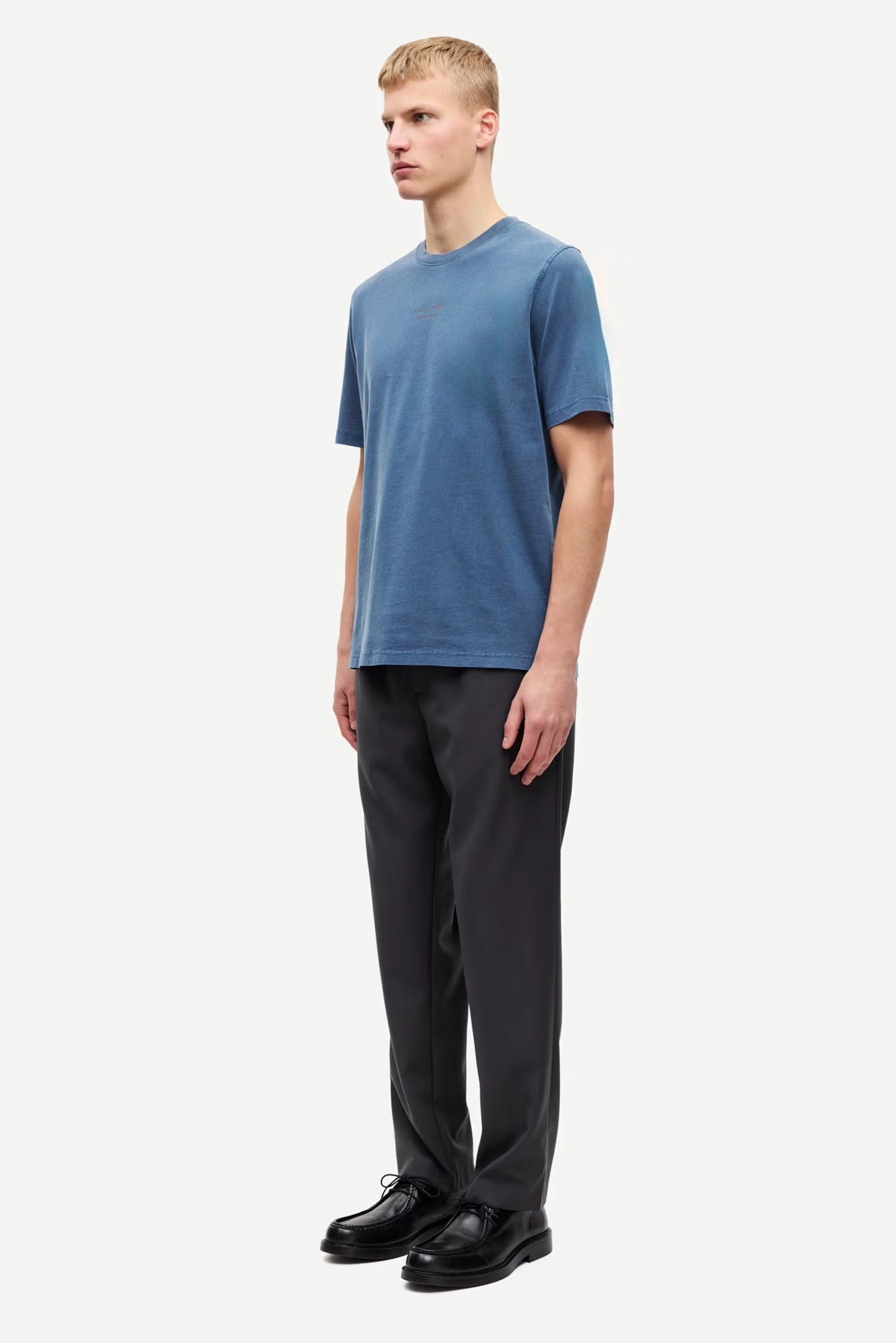 SAMSOE | CAMISETAS | HOMBRE | SAMARCUS T-SHIRT 15 MIDNIGHT NAVY | AZUL