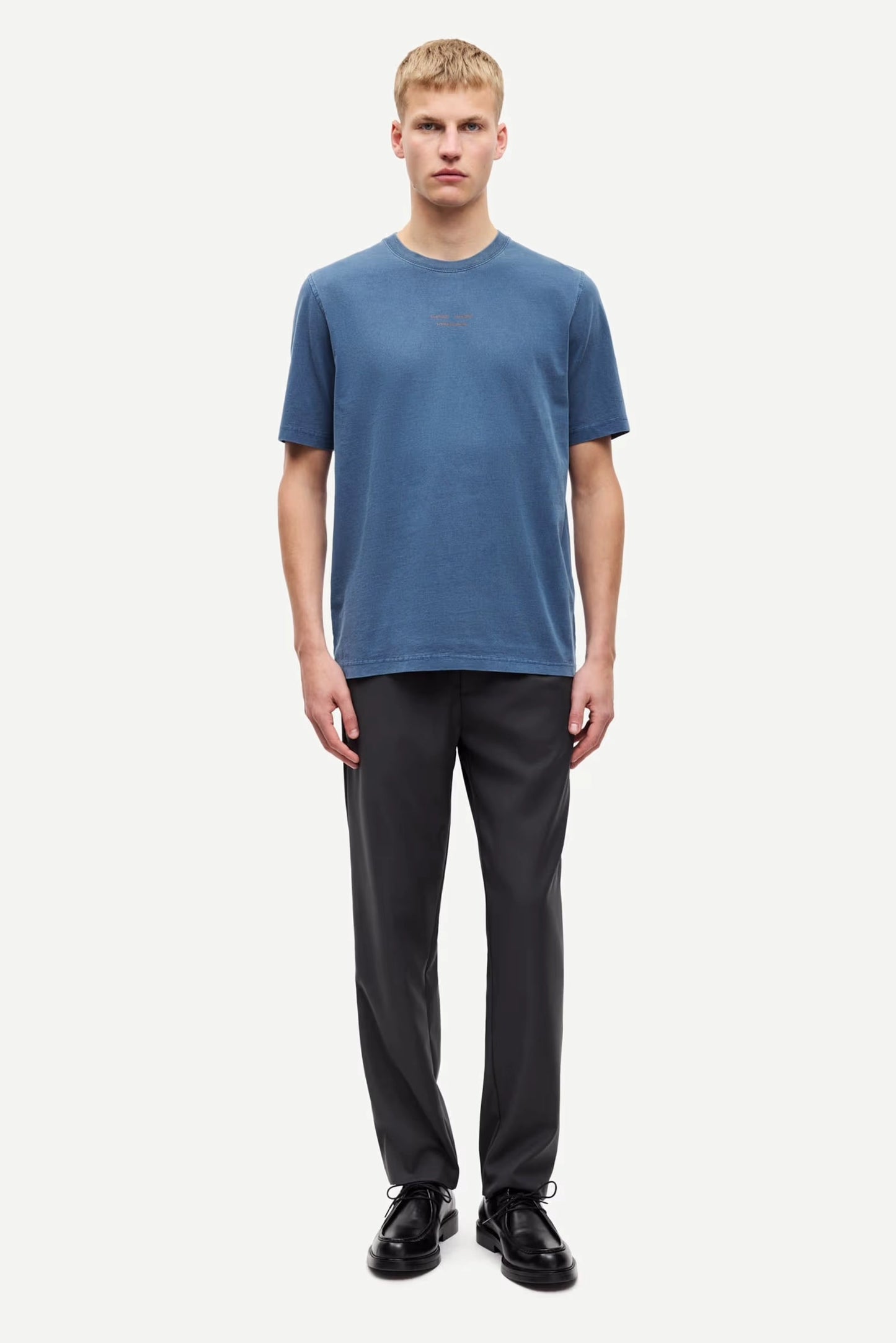 SAMSOE | CAMISETAS | HOMBRE | SAMARCUS T-SHIRT 15 MIDNIGHT NAVY | AZUL