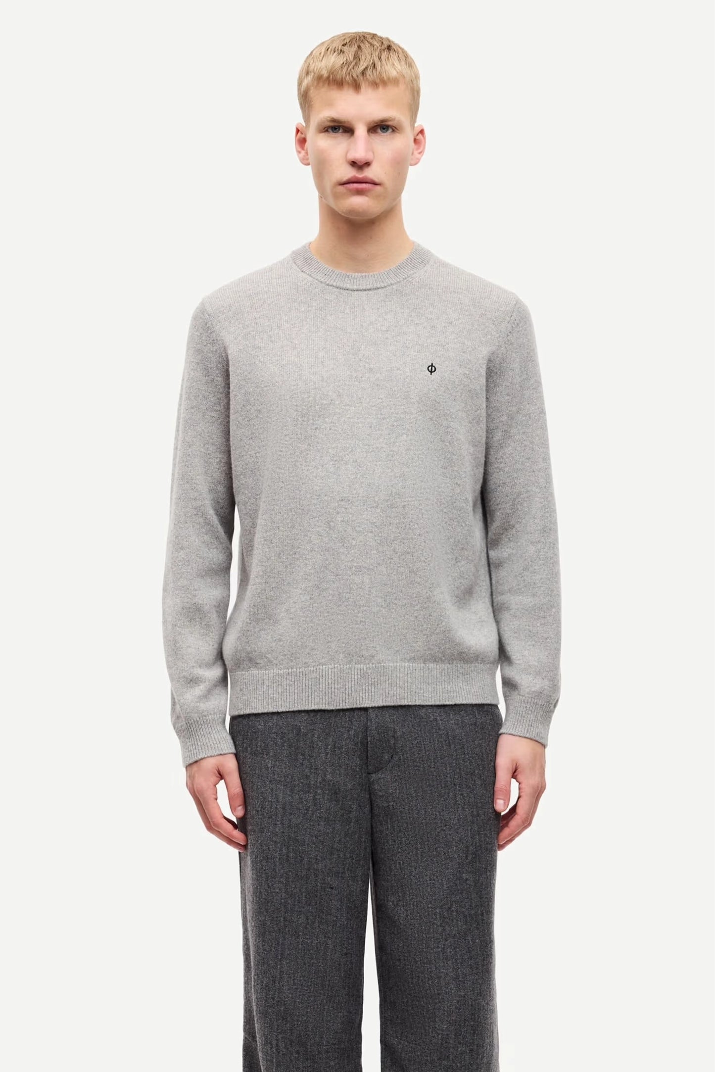 SAMSOE | JERSEYS | HOMBRE | SPATRIK SWEATER GREY MEL. | GRIS