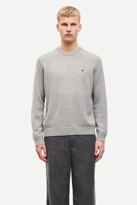 SAMSOE | JERSEYS | HOMBRE | SPATRIK SWEATER GREY MEL. | GRIS