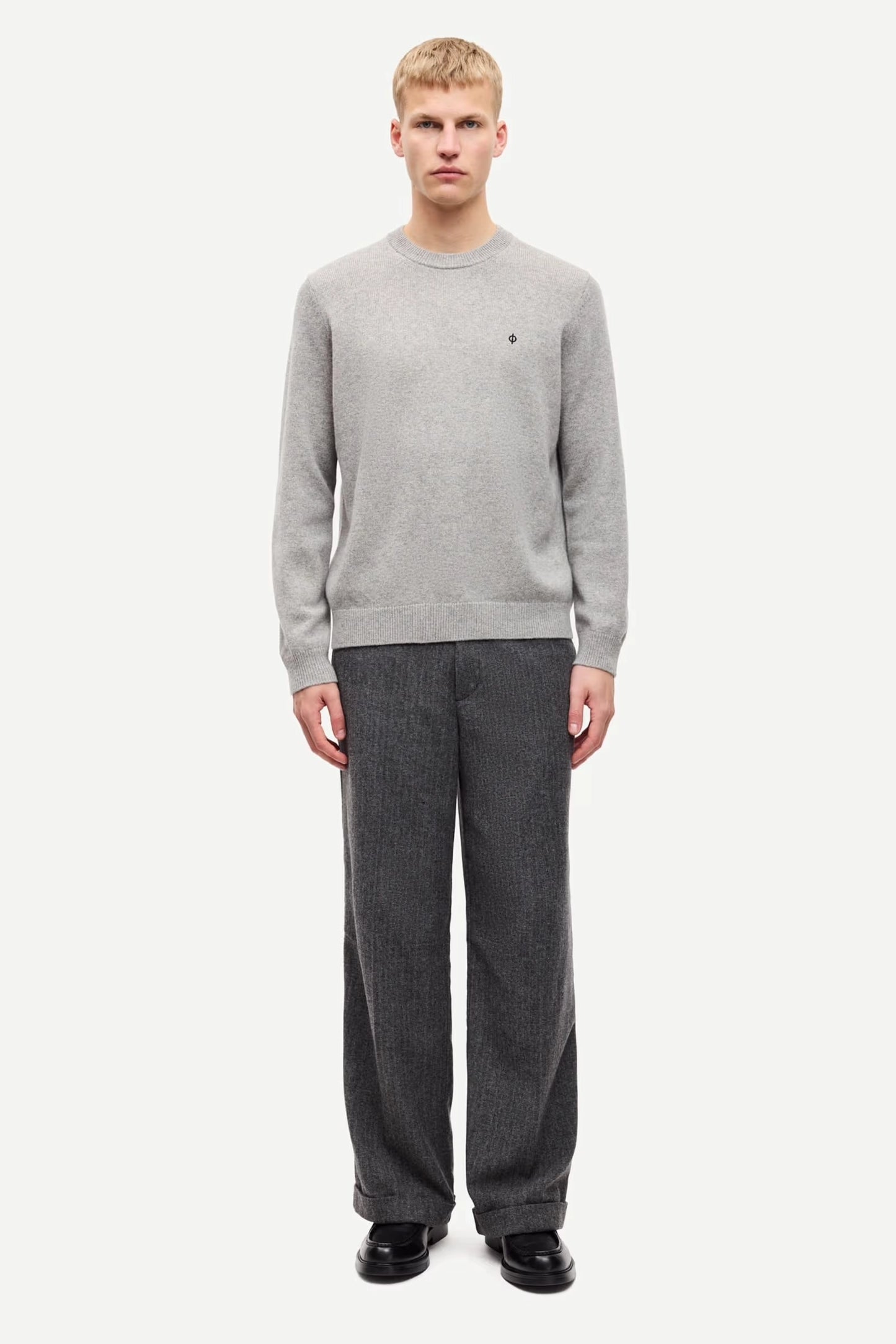 SAMSOE | JERSEYS | HOMBRE | SPATRIK SWEATER GREY MEL. | GRIS