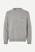 SAMSOE | JERSEY | HOMBRE |SAPATRIK SWEATER GREY MEL. | GRIS