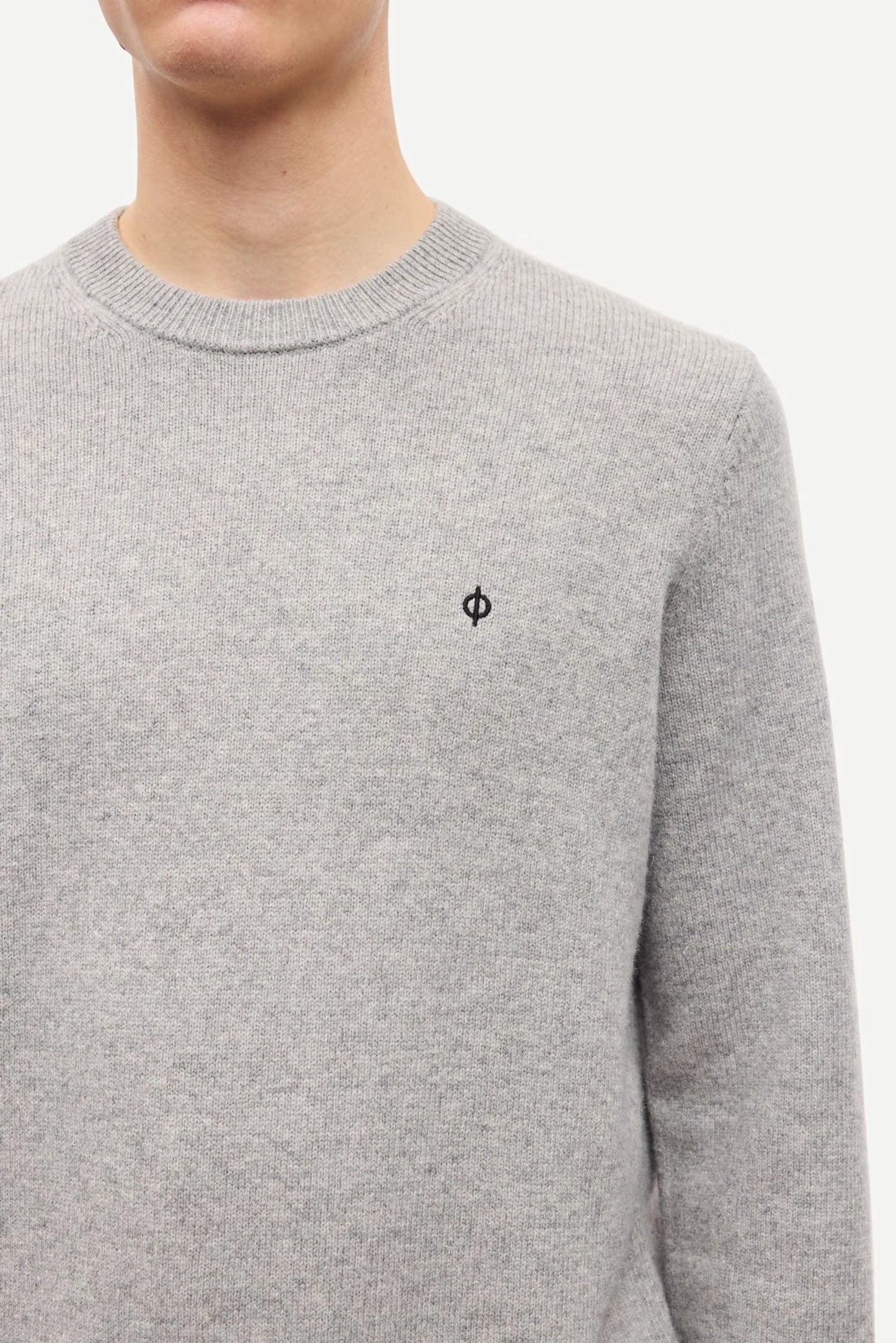 SAMSOE | JERSEYS | HOMBRE | SPATRIK SWEATER GREY MEL. | GRIS
