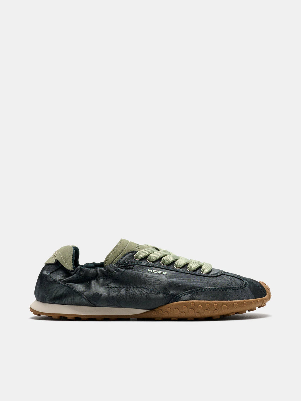 HOFF Bridge Jacquard TEAL: groen sneakers voor dames