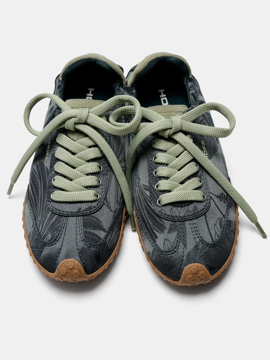 HOFF Bridge Jacquard TEAL: groen sneakers voor dames