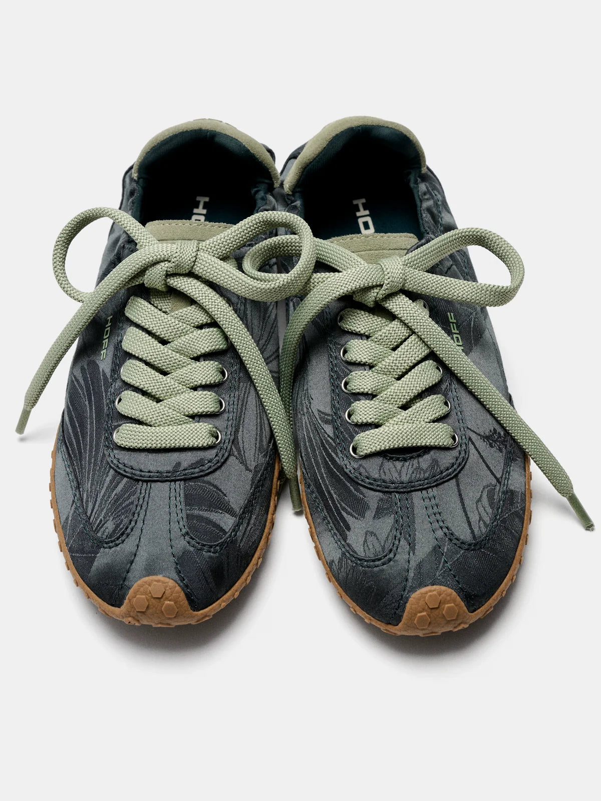 HOFF Bridge Jacquard TEAL: groen sneakers voor dames